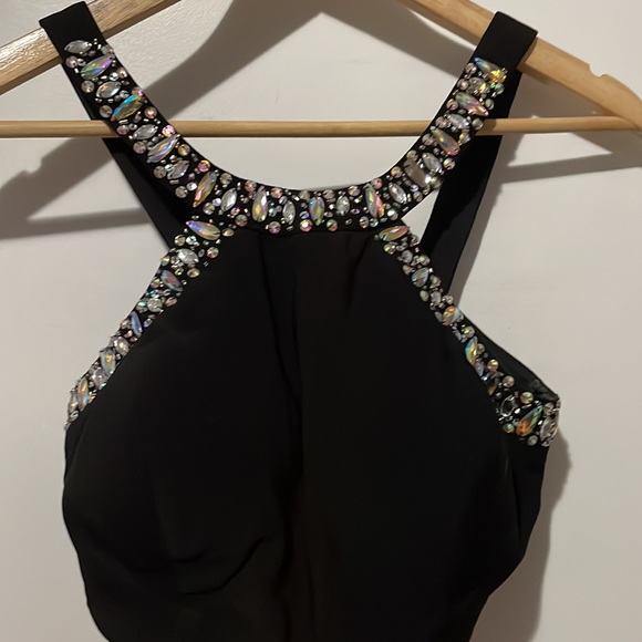 Two piece Dress with tulle skirt and adjustable back top - Picture 1 of 5